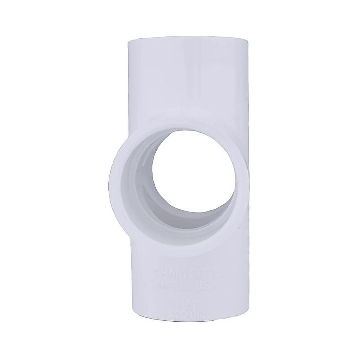 Charlotte Pipe PVC024100800 Schedule 40 1 in. Slip x 1 in. Dia. Slip PVC Cross