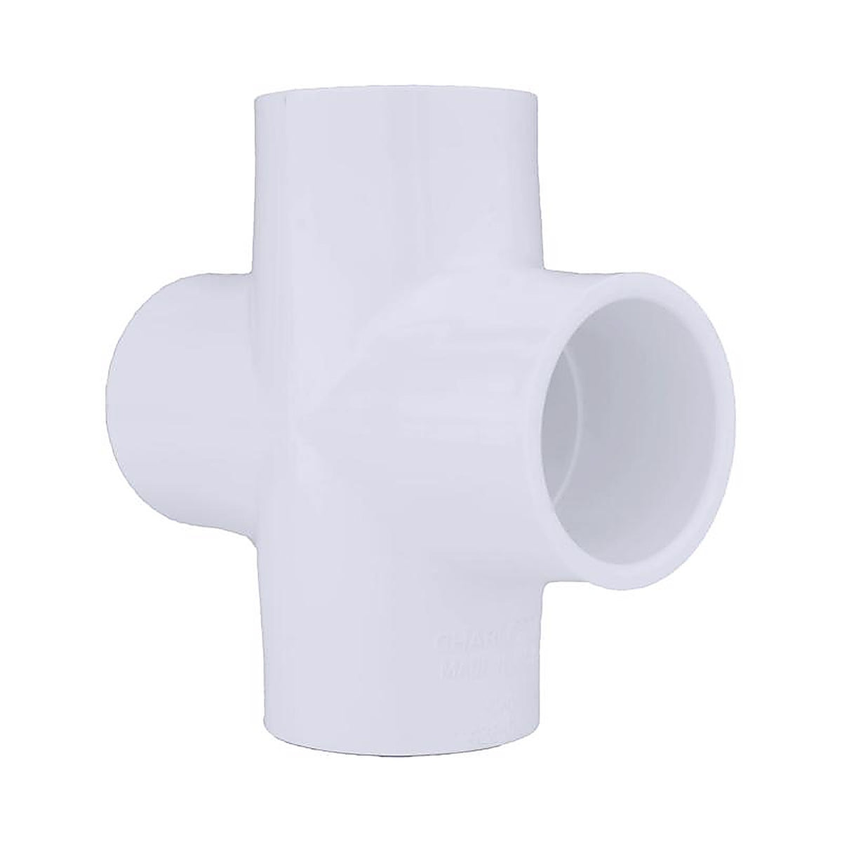 Charlotte Pipe PVC024101000 Schedule 40 1-1/4 in. Slip x 1-1/4 in. Dia. Slip PVC Cross