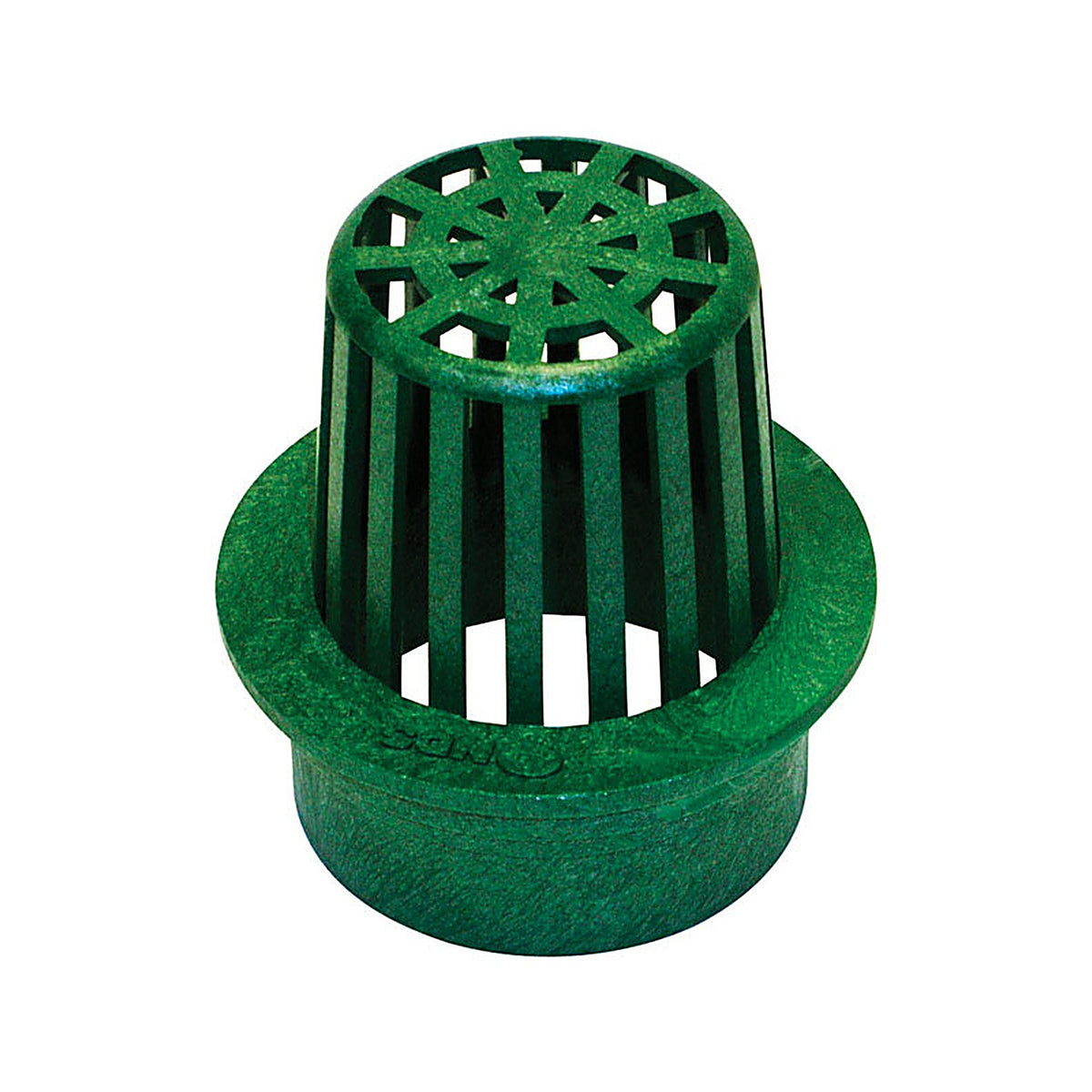 NDS 70 3 in. Green Round Polyolefin Atrium Grate