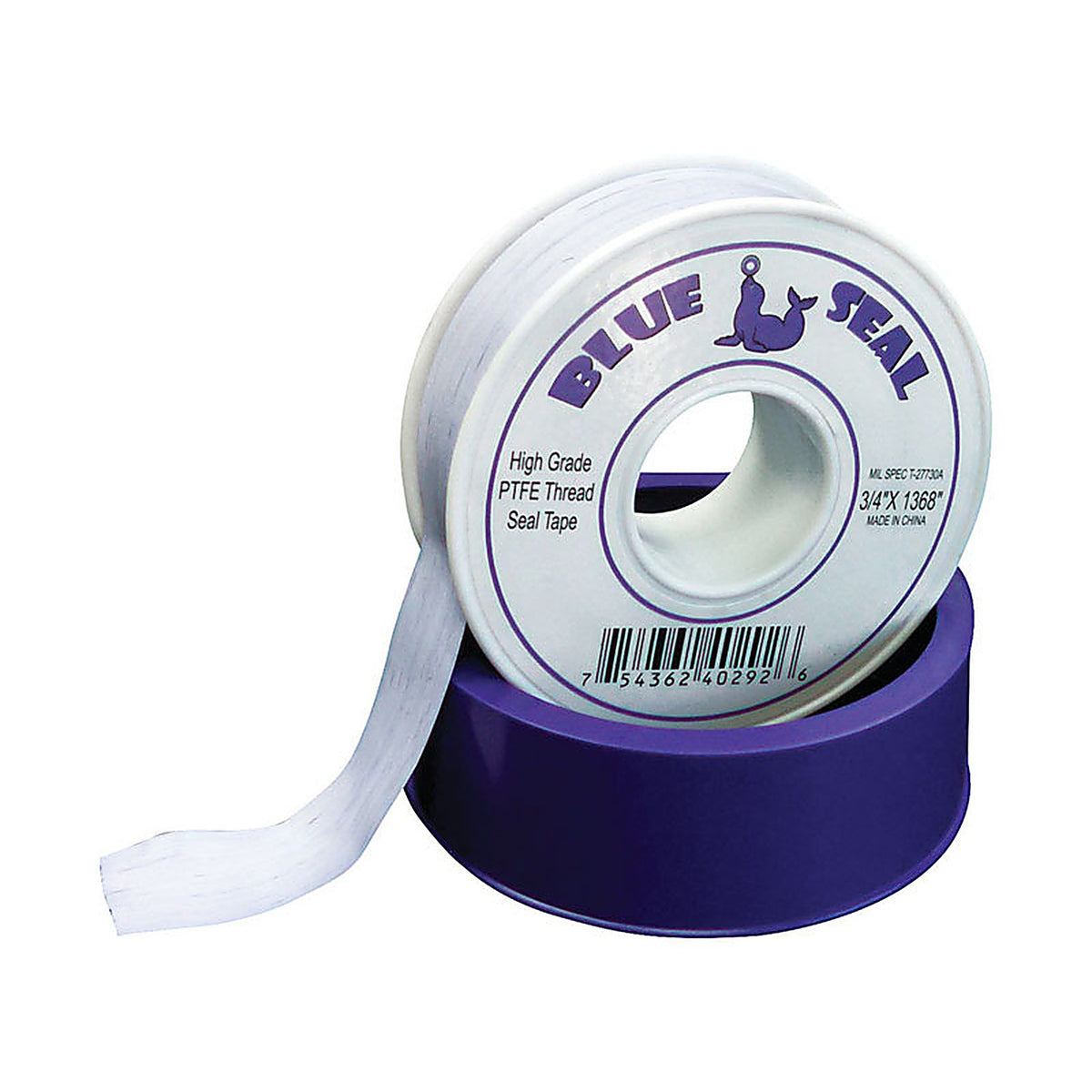 Blue Seal - 40292C - Purple 3/4 In. W X 1368 In. L Thread Seal Tape