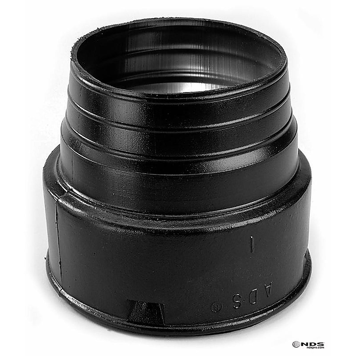 NDS 451 Polyethylene 4 in. Dia. Corrugated Adapter