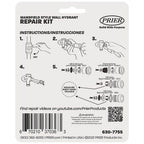 Prier - 630-7755 - Wall Hydrant Repair Kit for Mansfield