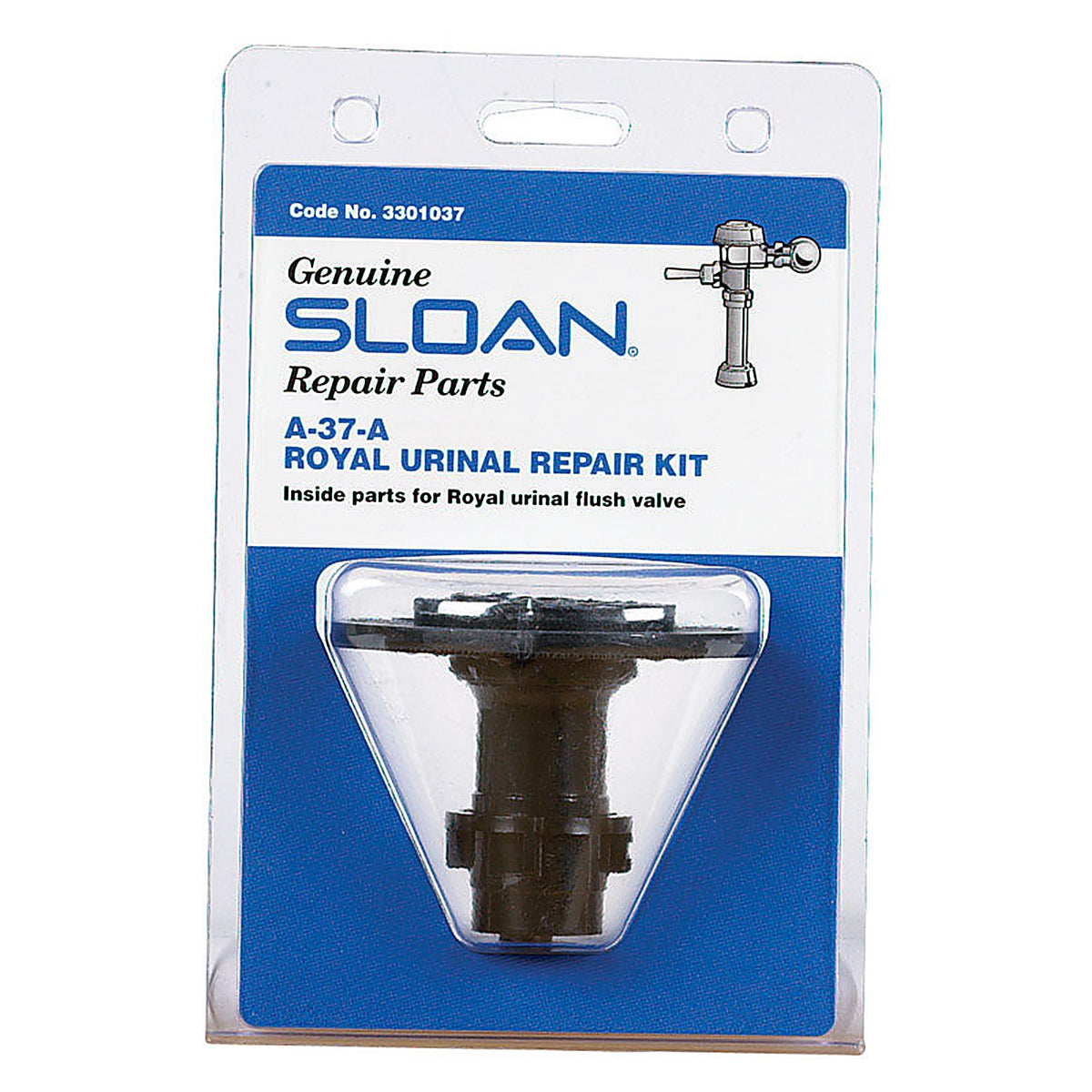 Sloan 3301037 Regal Urinal Repair Kit Black Plastic