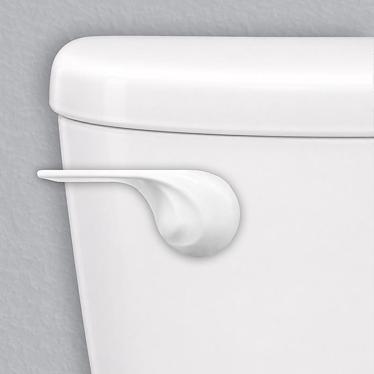 Korky 6062BP StrongARM Handle and Lever ,Wave White Tank Lever