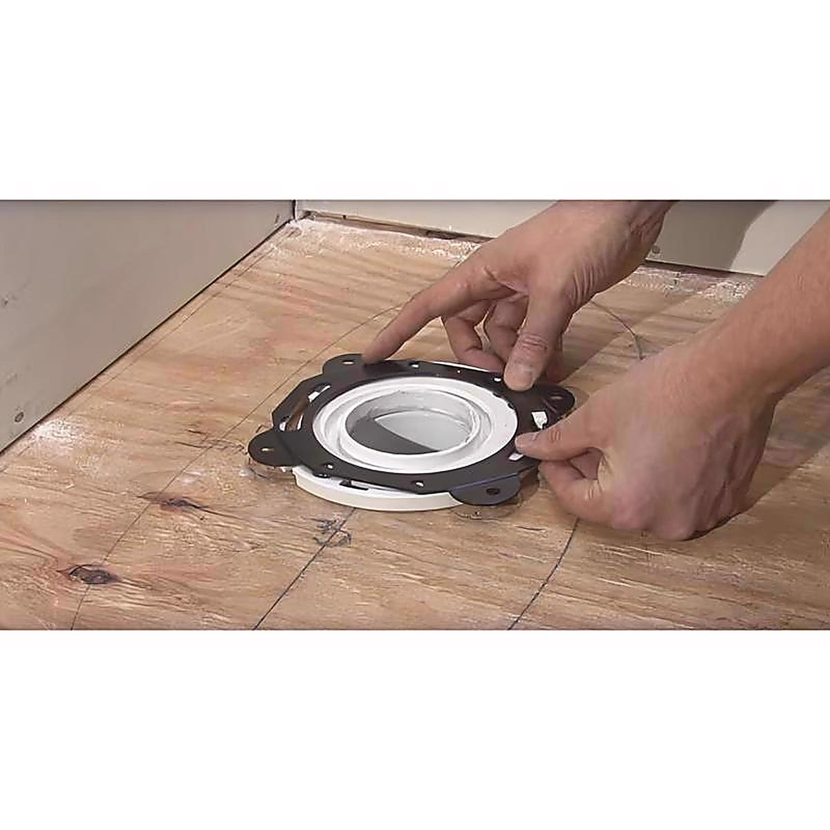 Superior Tool 21015 SuperRing Coated Steel Closet Flange
