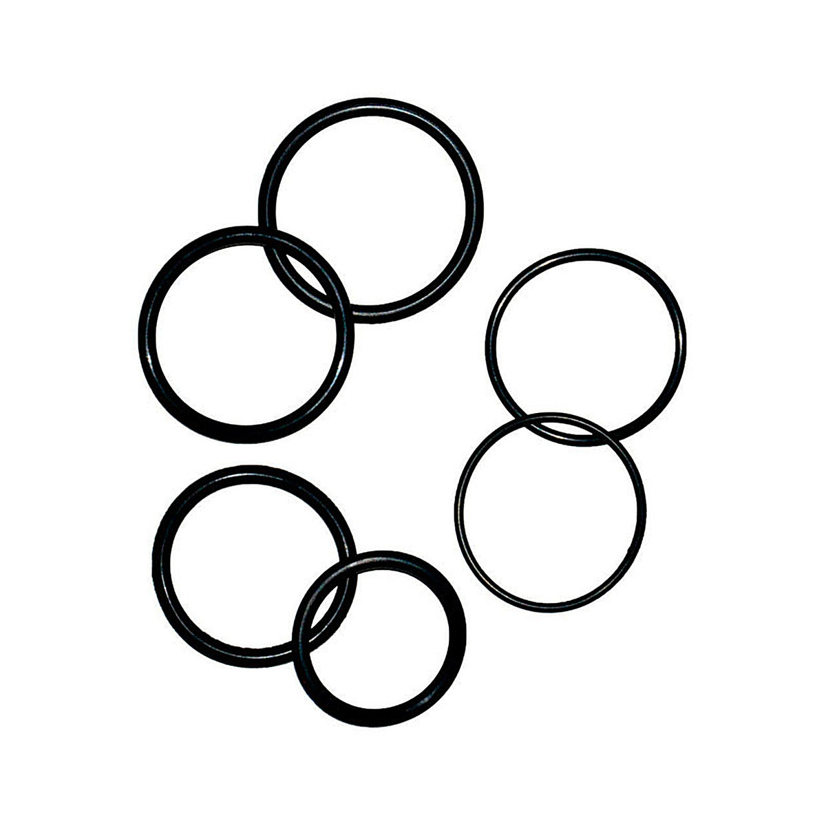 Danco - 9D00010711 - 2-3/8 In. D X 1-7/8 In. D Rubber O-Ring Assortment 6 Pack