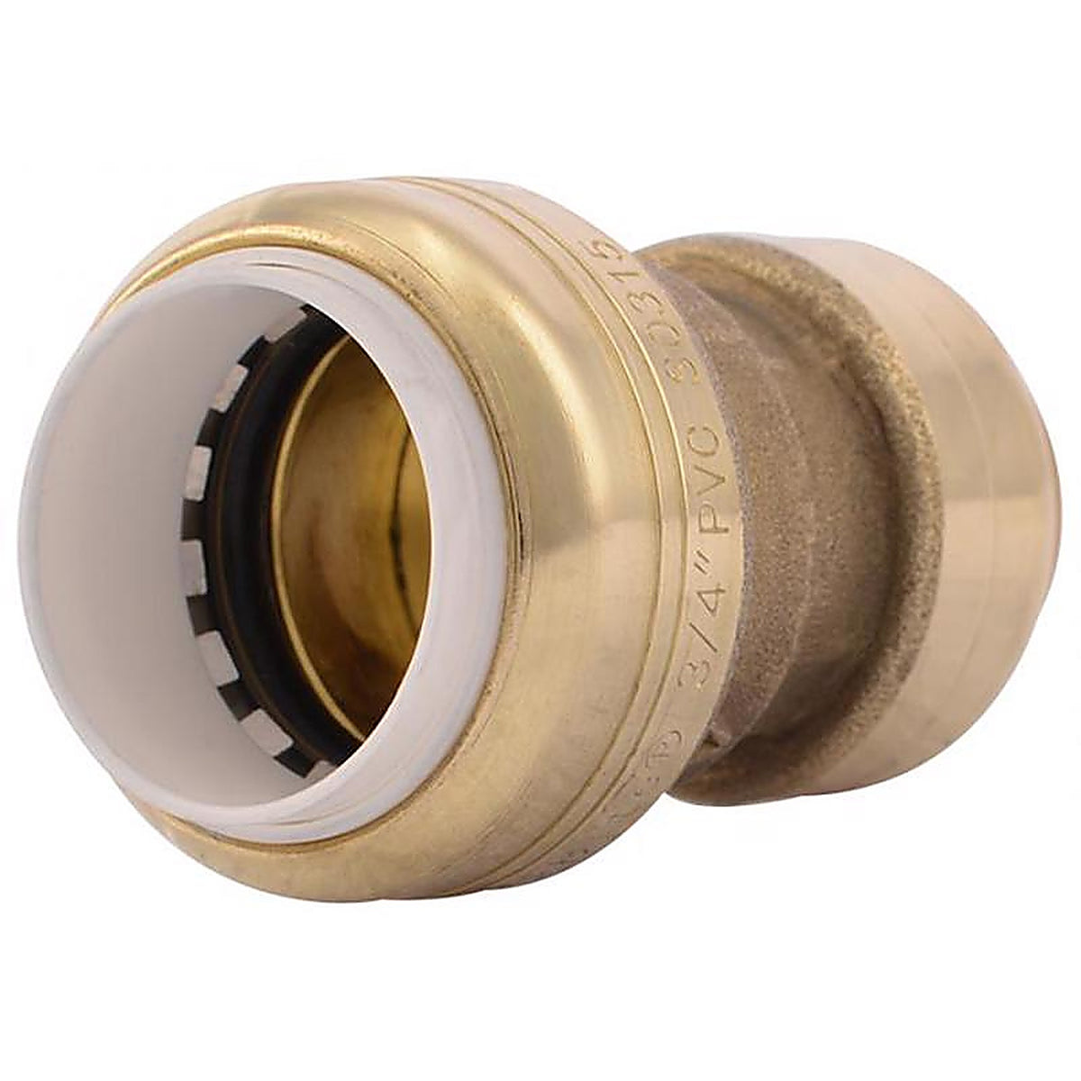 SharkBite UIP4016A Push to Connect 3/4 in. IPS x 3/4 in. Dia. IPS Brass Coupling
