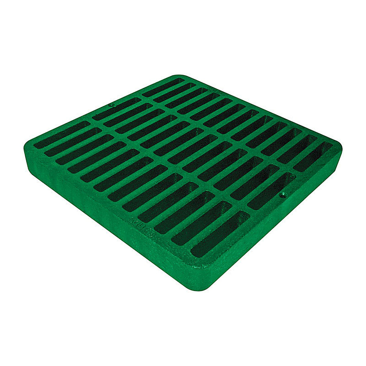 NDS 990 9 in. Green Square Polyethylene Drain Grate