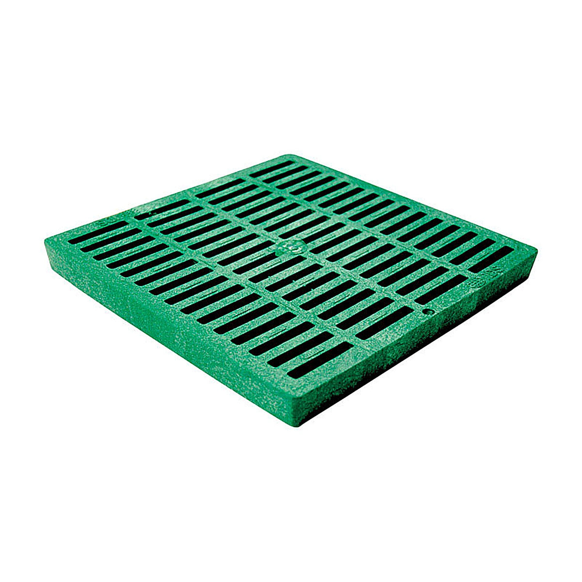NDS 1212 12 in. Green Square Polyethylene Drain Grate