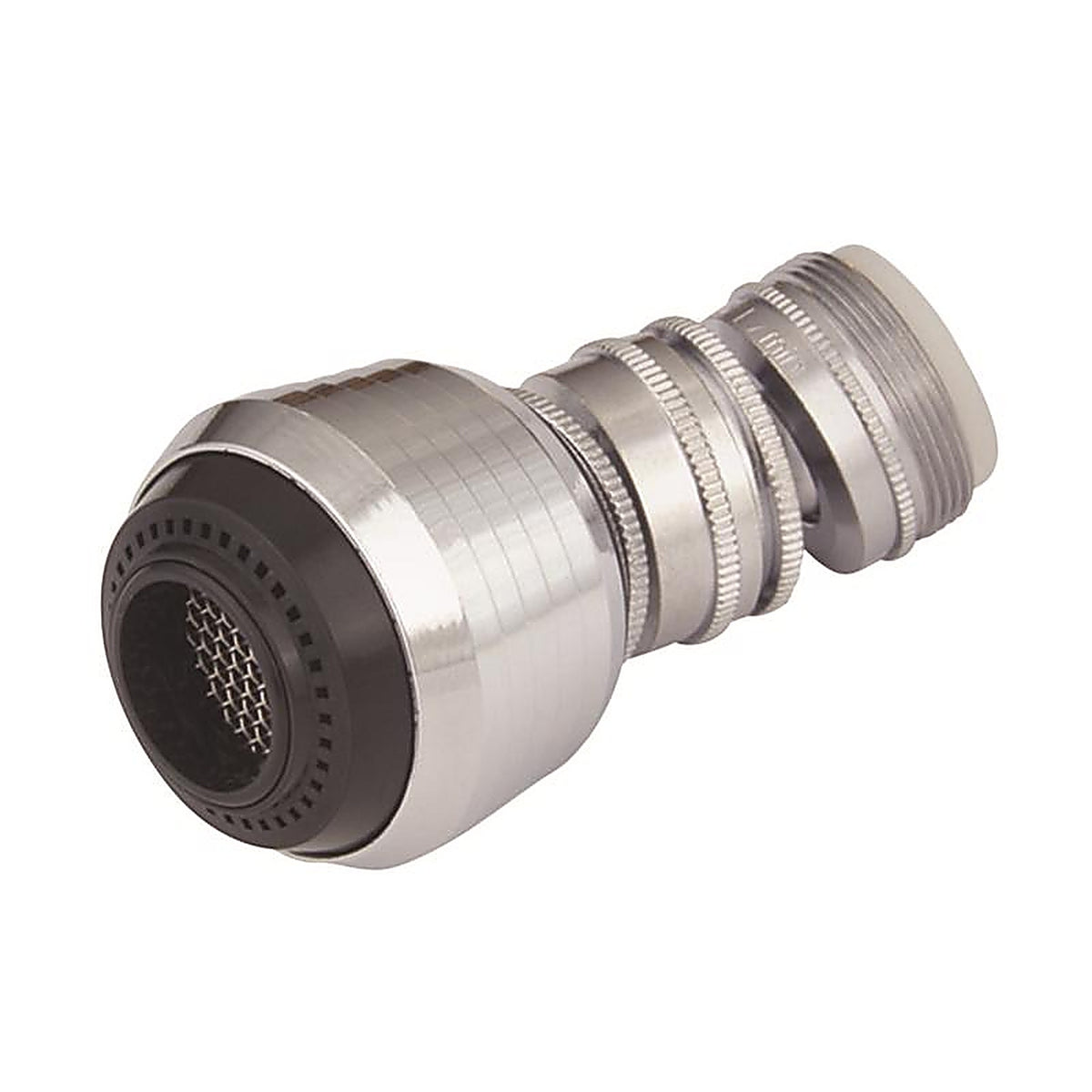 Whedon SV8C SuperSpray Dual Thread 15/16 in.- 27M x 55/64 in.-27F Chrome Plated Swivel Sprayrator