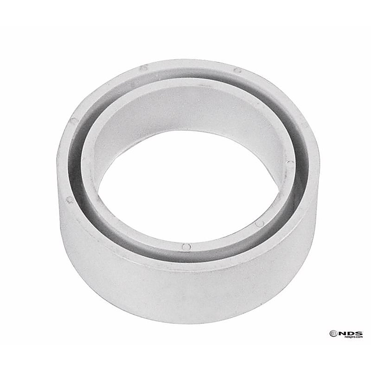 NDS 532 Schedule 35 3 in. Spigot each X 2 in. D Hub PVC Reducing Bushing