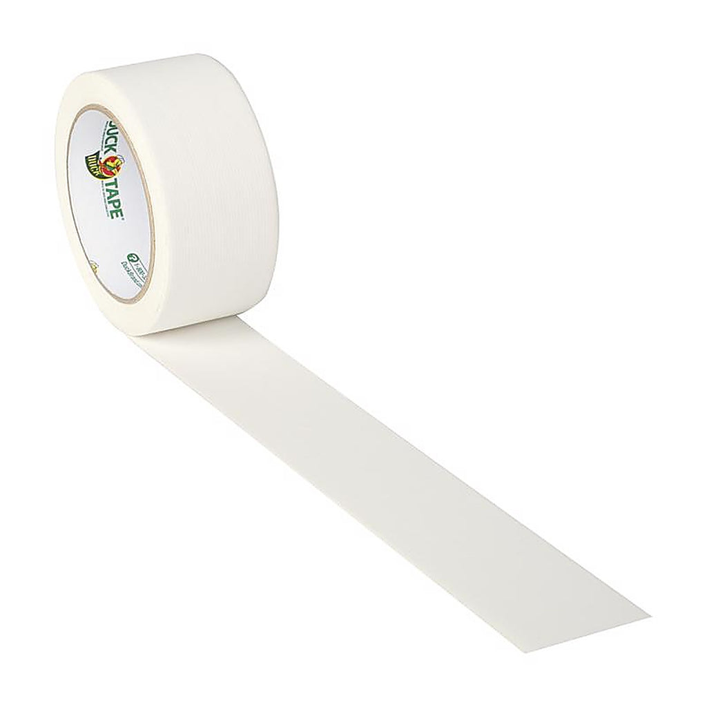 Duck 1265015 1.88 in. W x 20 yd. L White Solid Duct Tape