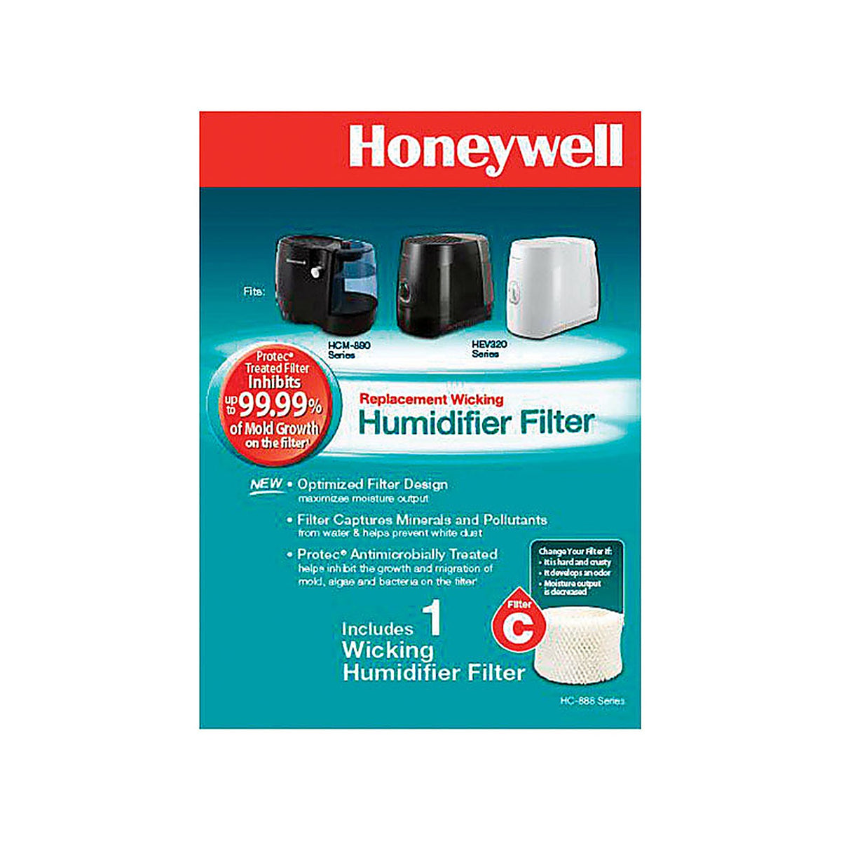 Honeywell - HC888PF1V2 - Humidifier Filter 1 Pack