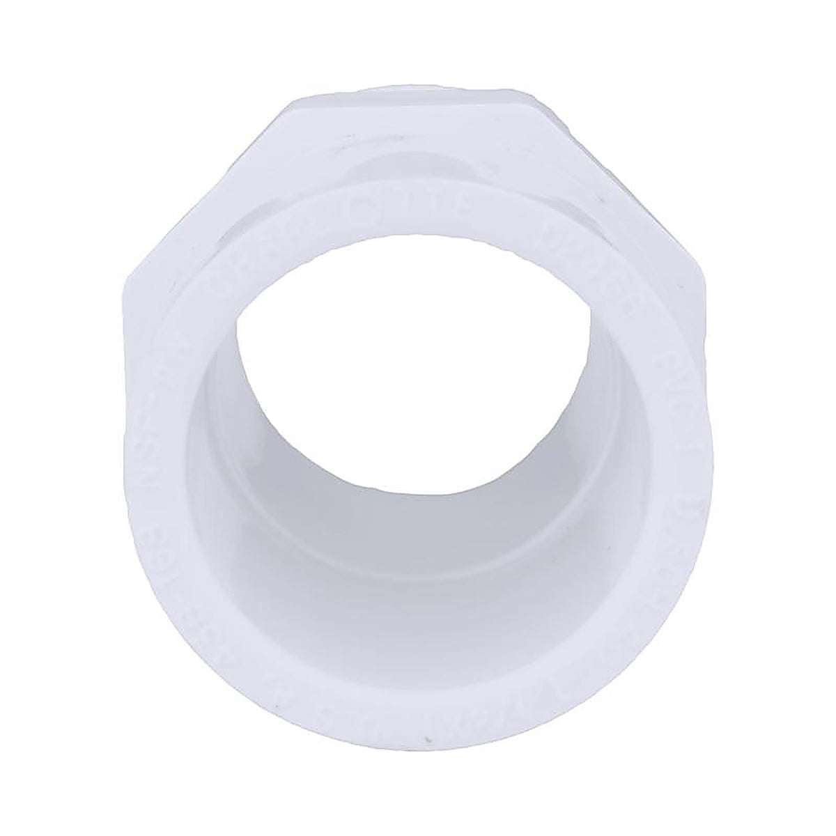 Charlotte Pipe PVC021101600 Schedule 40 2 in. MPT x 1-1/2 in. Dia. Slip PVC Adapter