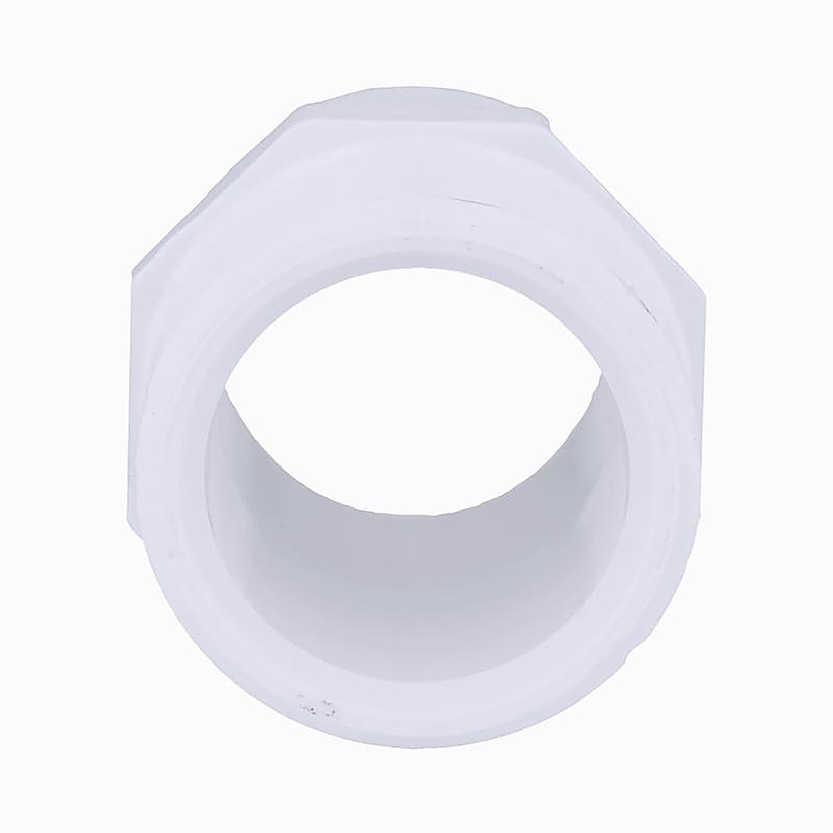 Charlotte Pipe PVC021101600 Schedule 40 2 in. MPT x 1-1/2 in. Dia. Slip PVC Adapter