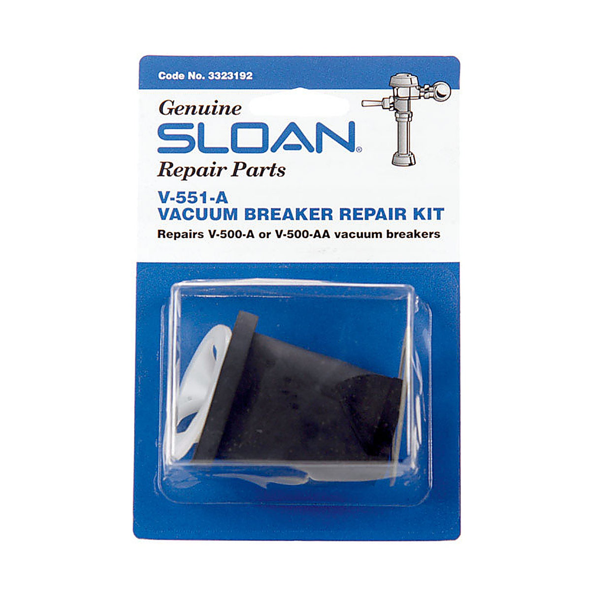 Sloan 3323192 Vacuum Breaker Repair Kit Polished Chrome Plastic