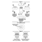 Danco - 9D00010755 - 5/16 In. Brushed Nickel Plastic Tub Stopper