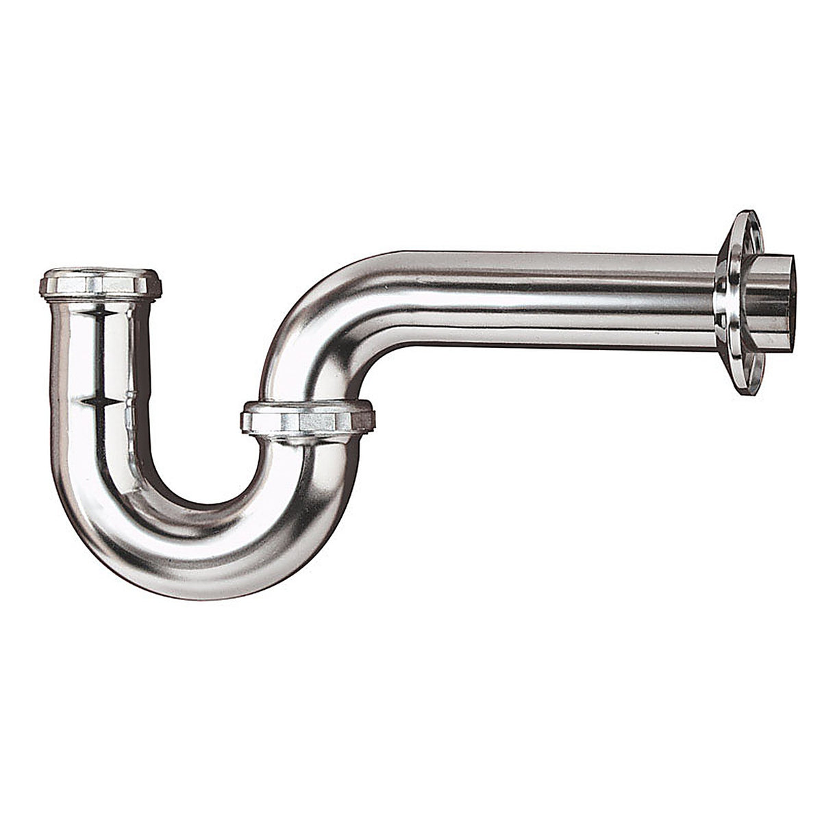 Keeney - 319XCPBN - 1-1/4 In. D Chrome Plated Brass P Trap