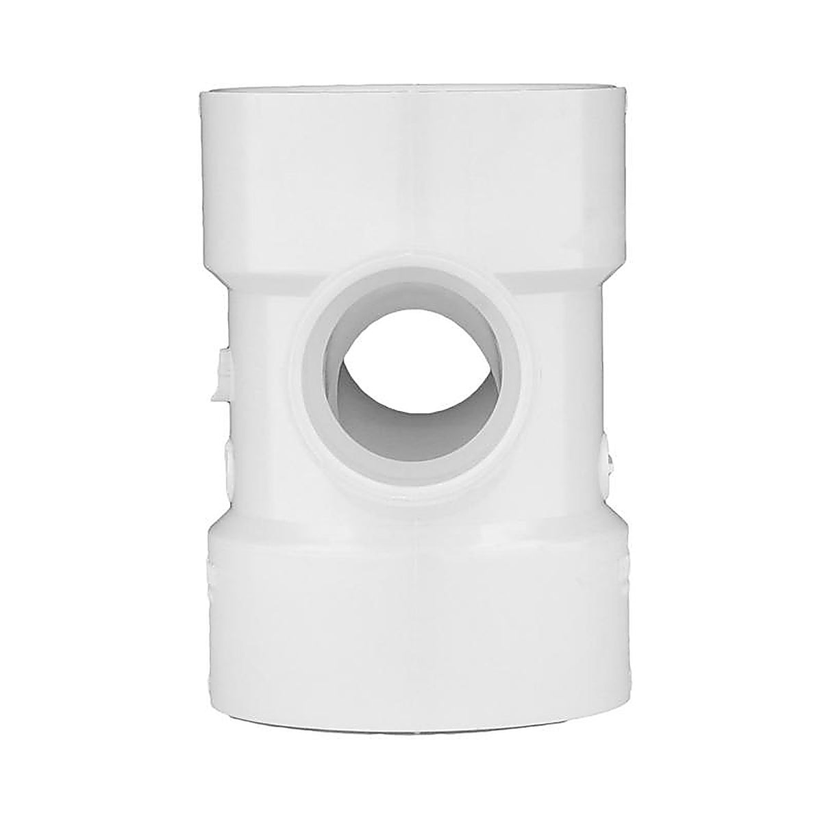 Charlotte Pipe PVC004291800 Schedule 40 4 in. Hub x 4 in. Dia. Hub PVC Sanitary Tee