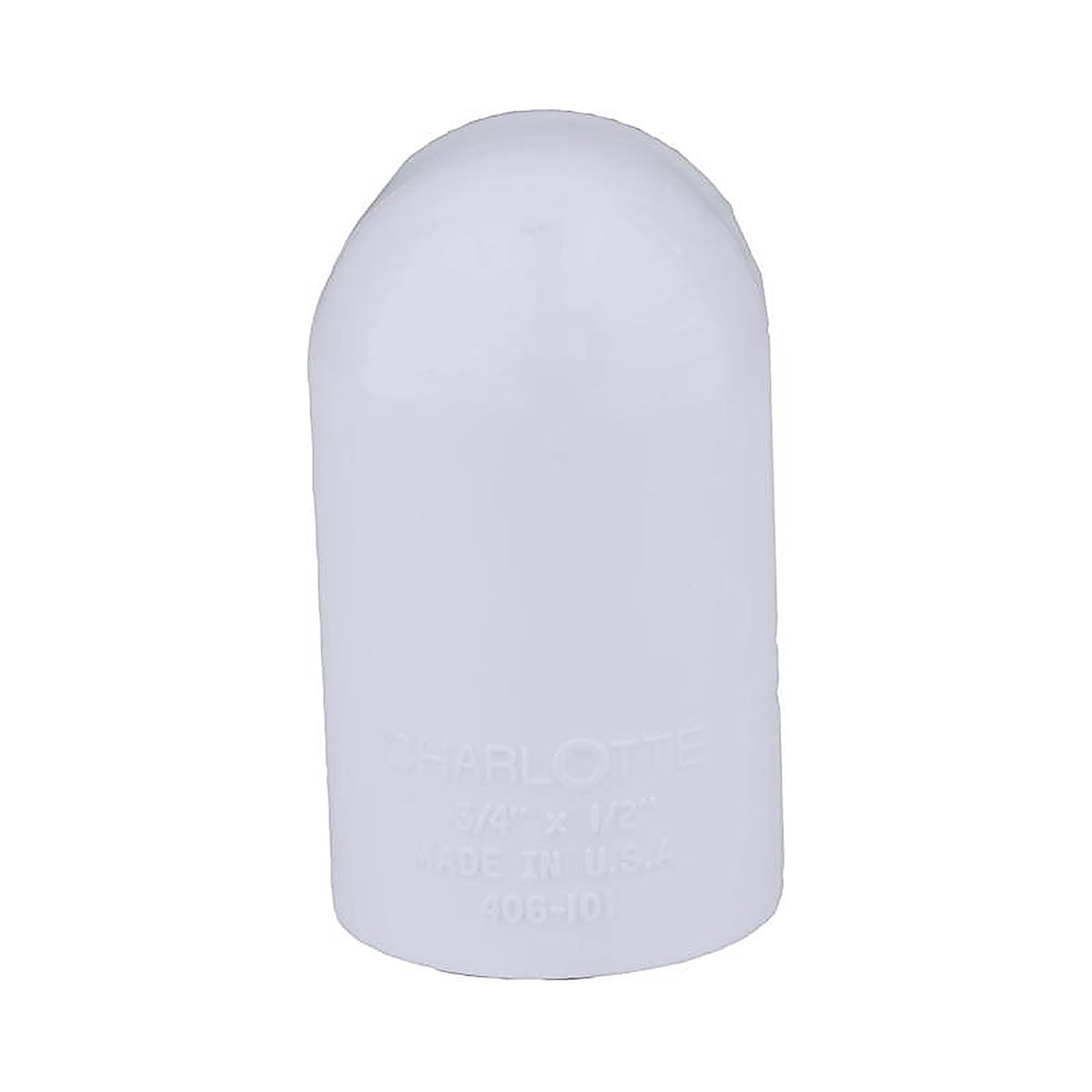Charlotte Pipe PVC023003600 Schedule 40 3/4 in. Slip x 1/2 in. Dia. Slip PVC 90 Degree Elbow