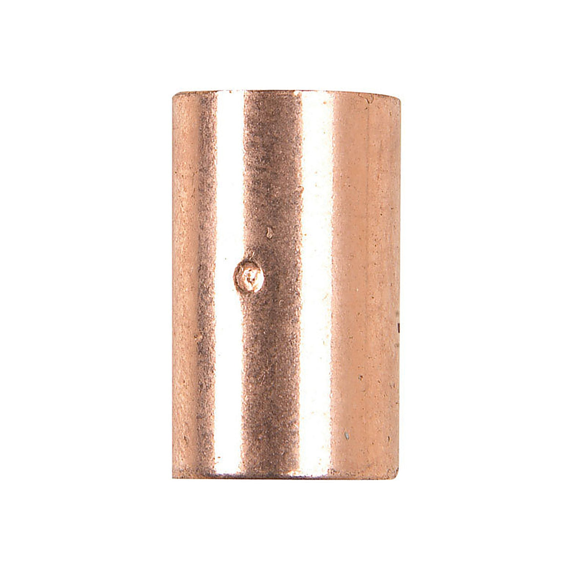 Nibco W00690D 1/4 in. Sweat X 1/4 in. D Sweat Copper Coupling with Stop 1 pk