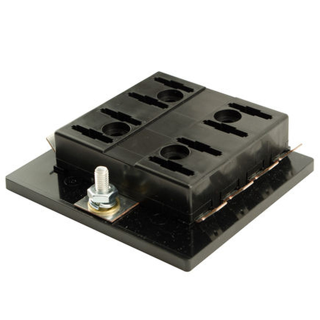 Cole Hersee 46377-8 8-Gang 150A Fuse Block with Common Hot Feed 12/24V