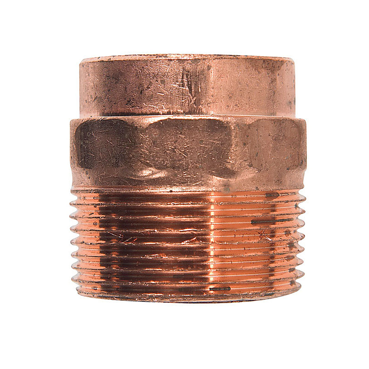Nibco W01295D 1-1/4 in. Copper X 1-1/4 in. D MIP Copper Pipe Adapter 1 pk
