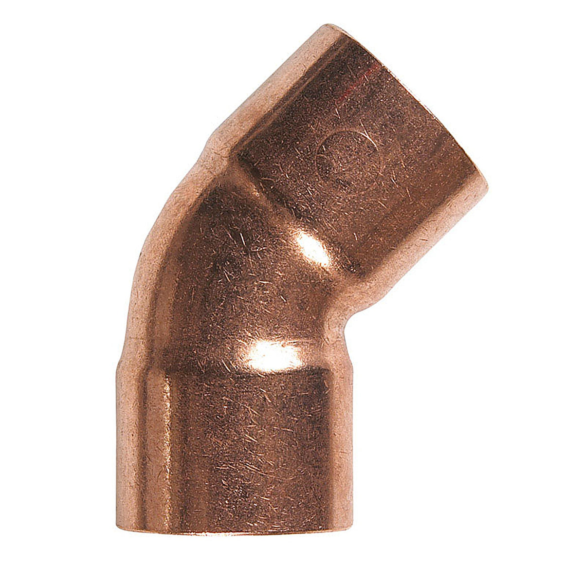 Nibco W01370D 1-1/4 in. Sweat X 1-1/4 in. D Sweat Copper 45 Degree Elbow 1 pk