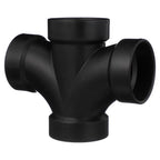 Charlotte Pipe ABS004280800 2 in. Hub x 2 in. Dia. Hub ABS Sanitary Tee