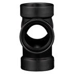 Charlotte Pipe ABS004280800 2 in. Hub x 2 in. Dia. Hub ABS Sanitary Tee