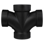 Charlotte Pipe ABS004280800 2 in. Hub x 2 in. Dia. Hub ABS Sanitary Tee