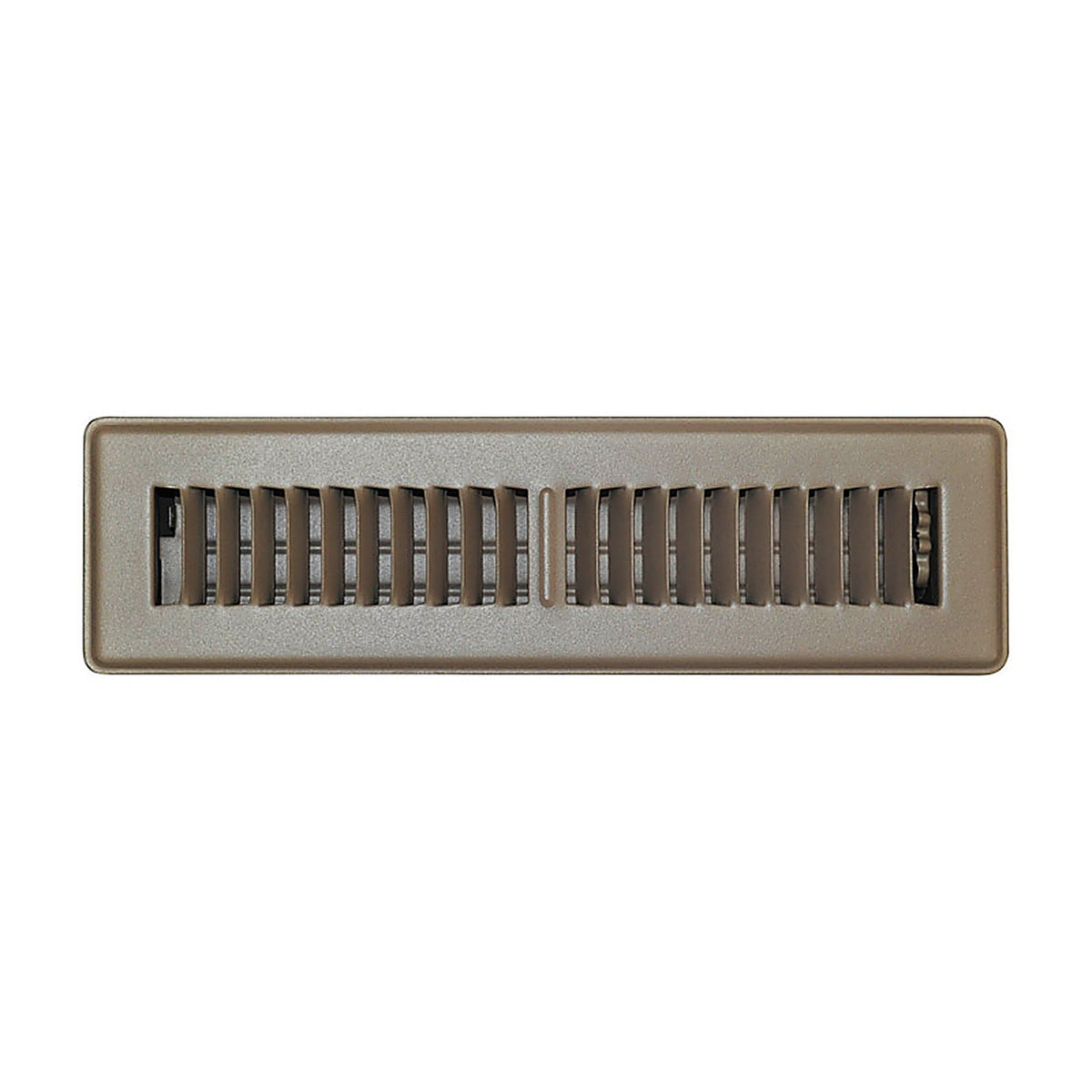 Tru Aire C150MB02X14 2 in. H x 14 in. W 2-Way Powder Coat Brown Steel Floor Register