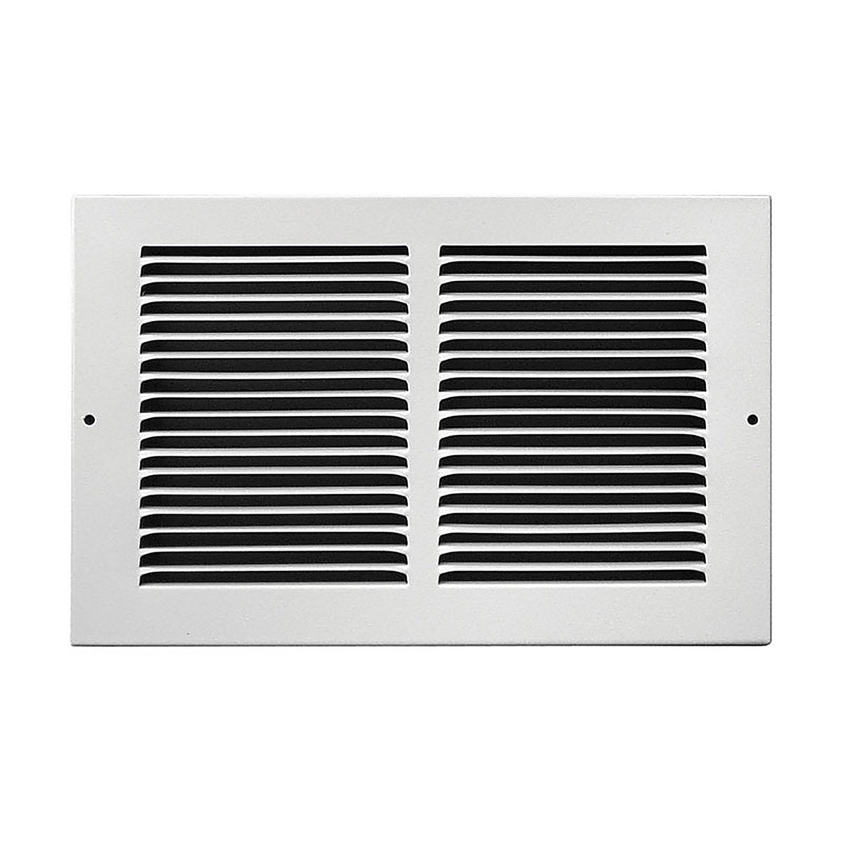 Tru Aire - C123RW10X06 - 6 In. H X 10 In. W 1-Way Powder Coat White Steel Floor Baseboard Register