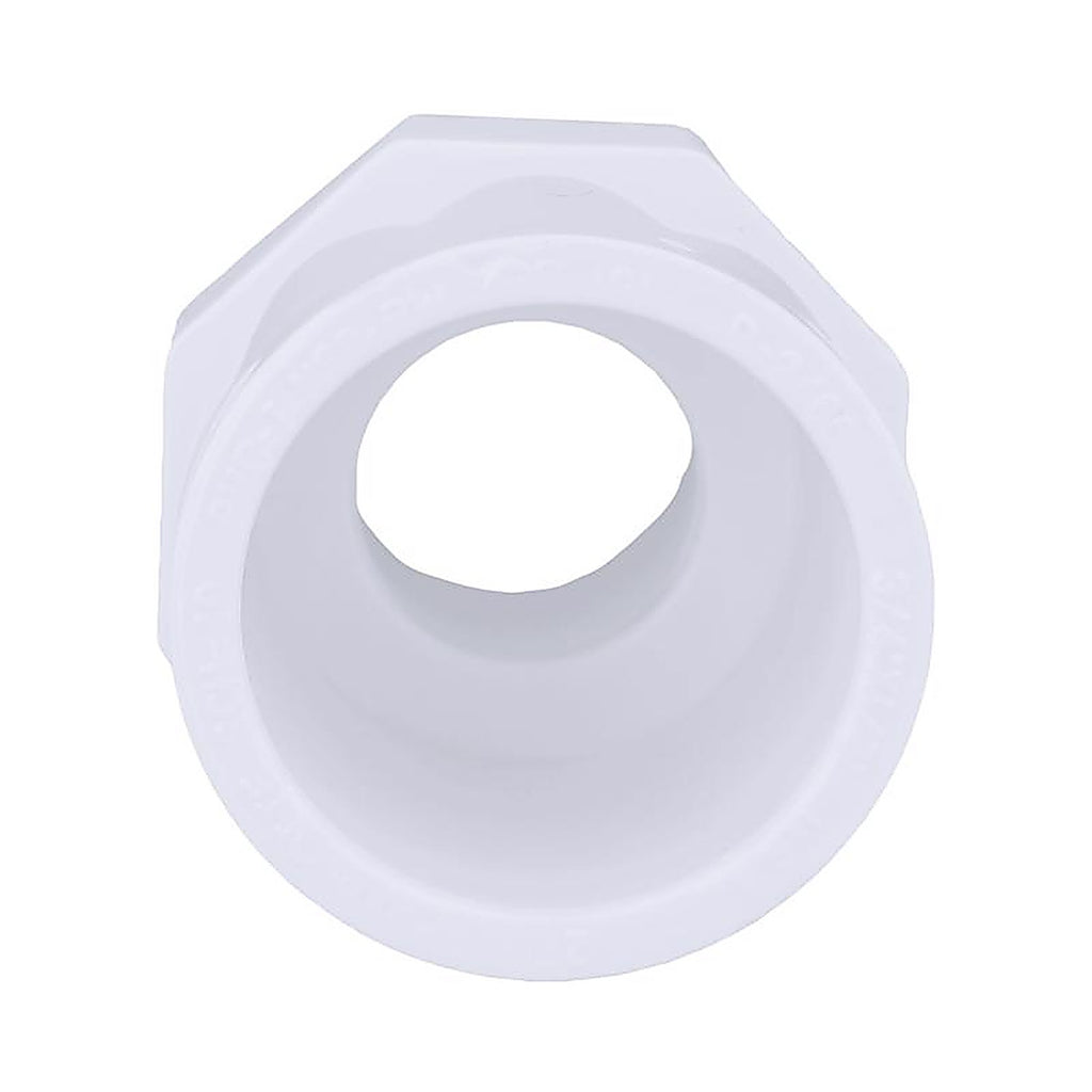 Charlotte Pipe PVC021013400 Schedule 40 3/4 in. Slip x 1/2 in. Dia. FPT PVC Adapter