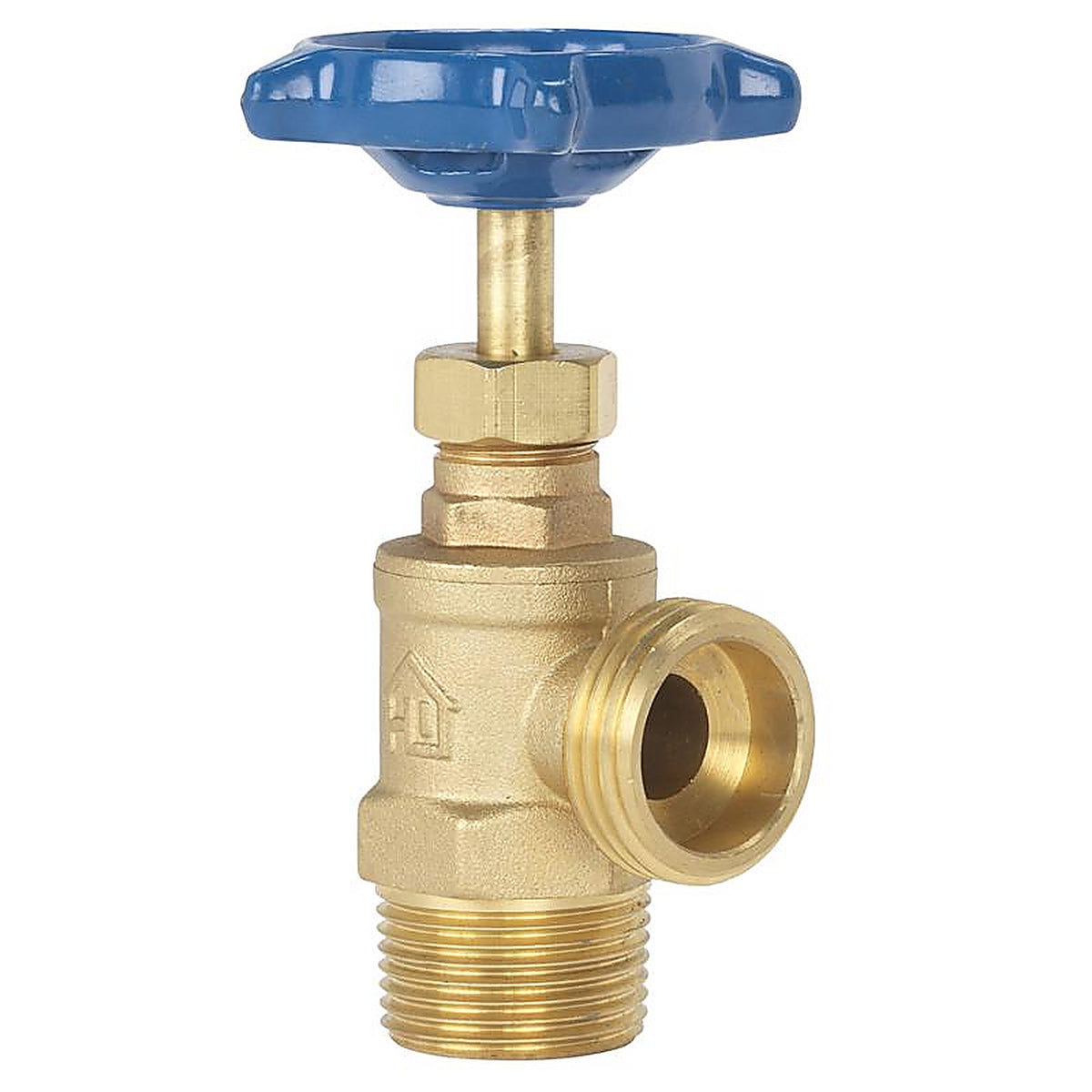 Homewerks VBDSTDG4 3/4 in. MIP X 3/4 in. MHT Brass Boiler Drain