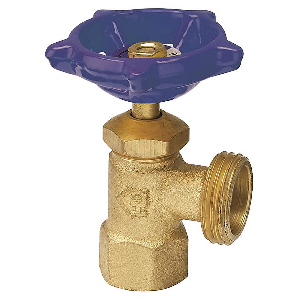 Homewerks VBDSTDB4 3/4 in. FIP X 3/4 in. MHT Brass Boiler Drain