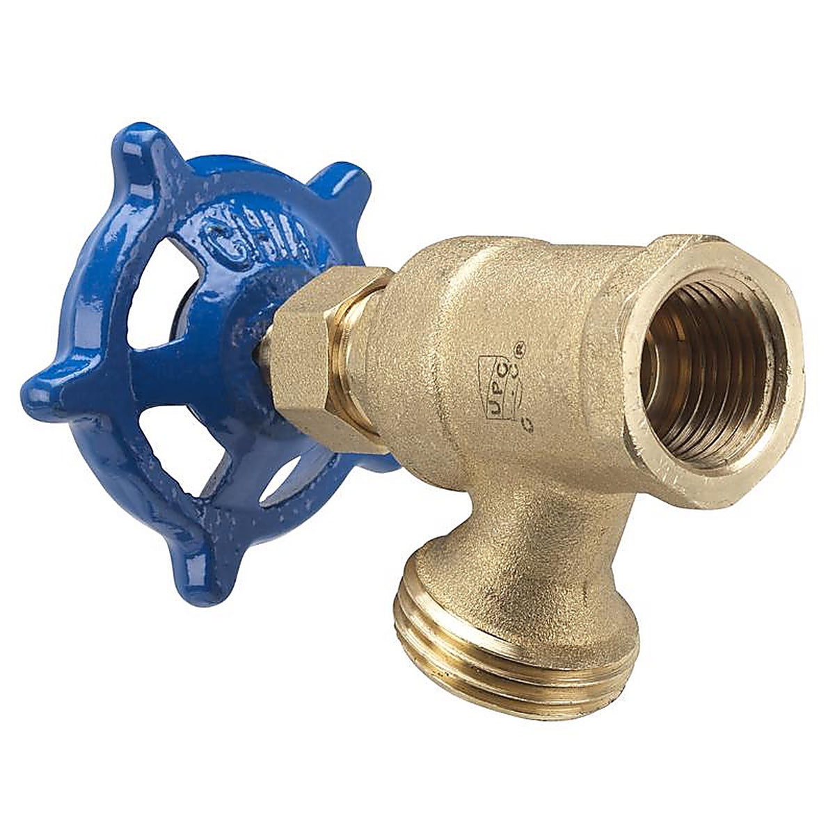 Homewerks - VBDCONB4 - 3/4 In. X 3/4 In. Fip X MHT Brass Boiler Drain Valve