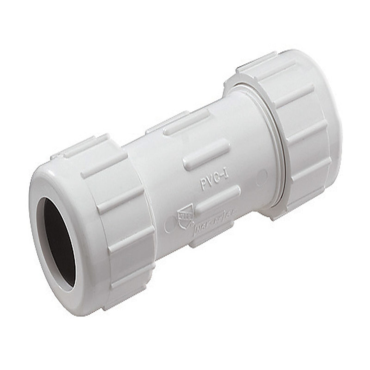 Homewerks 511-43-3-3 Schedule 40 3 in. Compression T X 3 in. D Compression PVC Repair Coupling