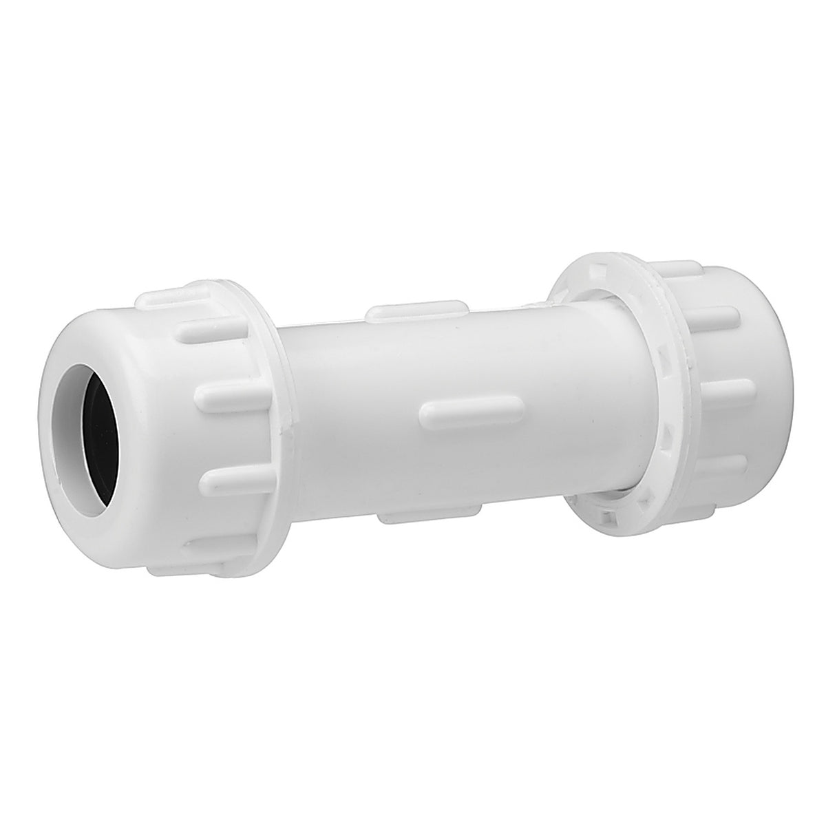 Homewerks 511-43-4-4 Schedule 40 4 in. Compression X 4 in. D Compression PVC Repair Coupling 1 pk