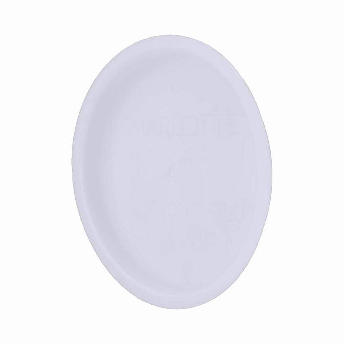 Charlotte Pipe PVC001311200 Schedule 40 4 in. Hub x 4 in. Dia. Hub PVC Test Cap