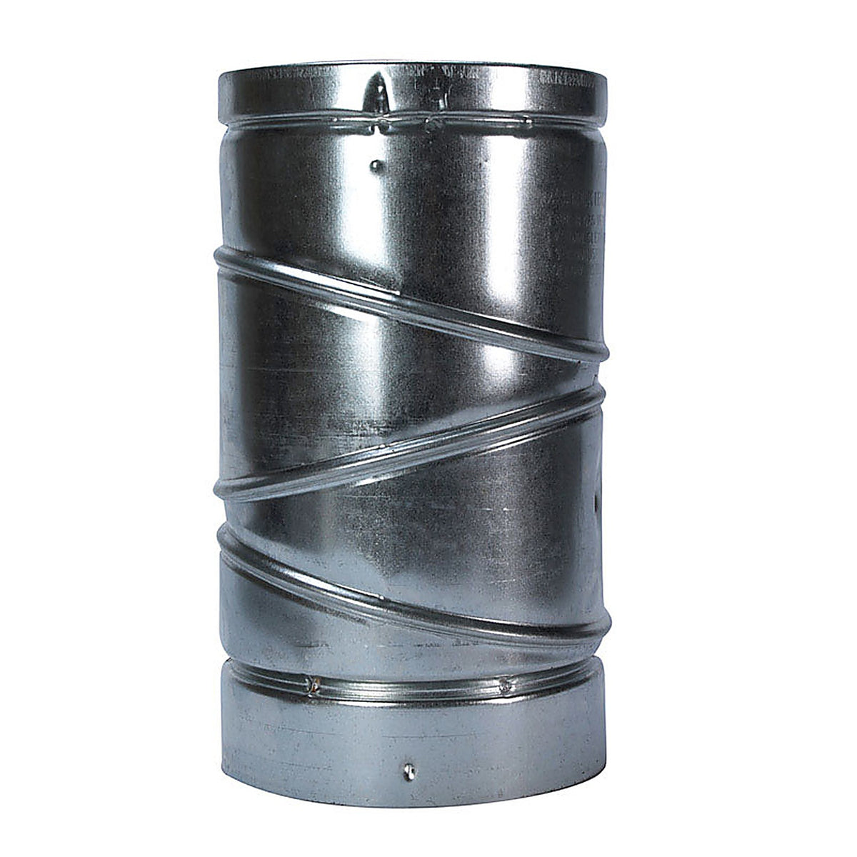 Selkirk - 186230 - 6 In. D X 6 In. D Adjustable 90 Deg Aluminum/Galvanized Steel Adjustable Elbow