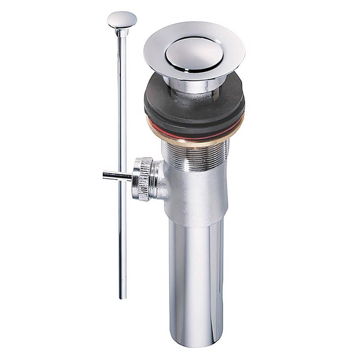 Plumb Pak - PP820-77 - 1-1/4 In. D Chrome Plated Brass Pop-Up Lavatory Drain