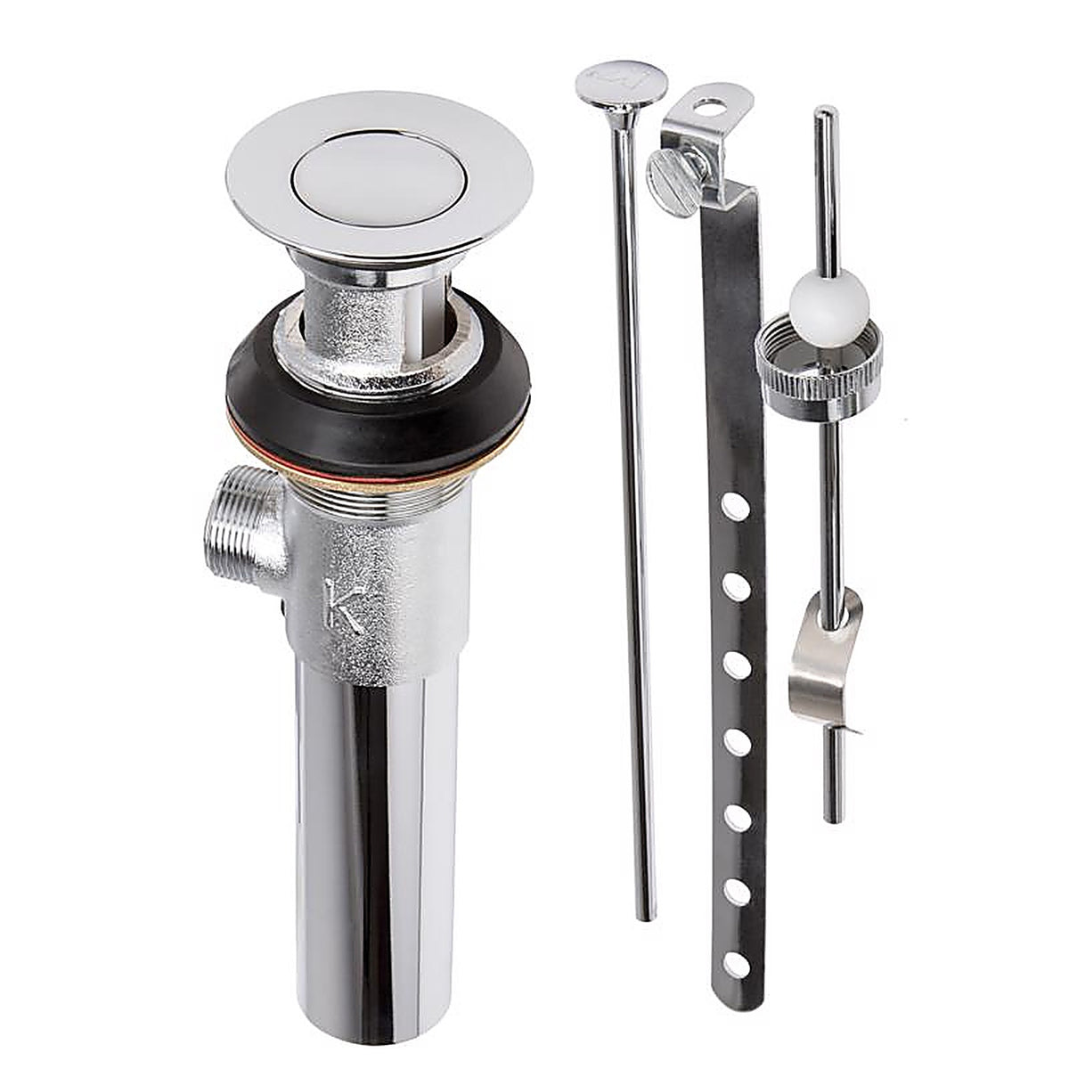 Plumb Pak - PP820-77 - 1-1/4 In. D Chrome Plated Brass Pop-Up Lavatory Drain
