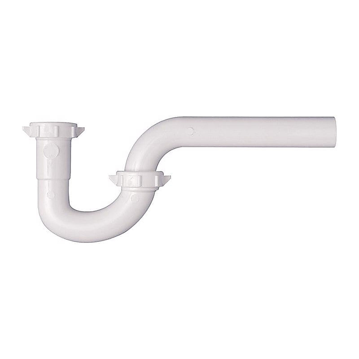 Plumb Pak PP941W 1-1/4 in. D Plastic P-Trap
