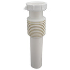 Plumb Pak PP812-1 Flex N Fix 1-1/2 in. Dia. x 12 in. L Plastic Tailpiece