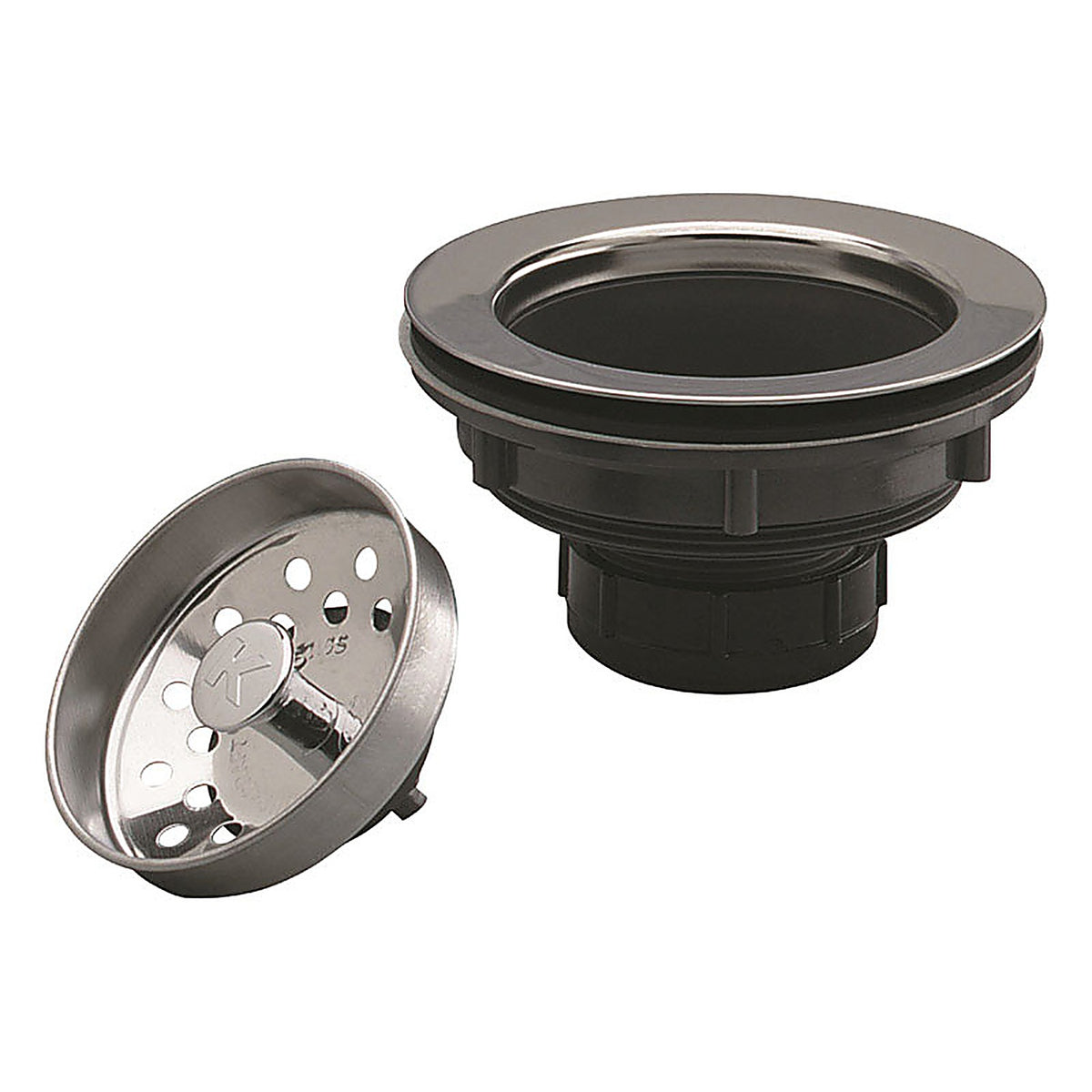 Plumb Pak PP66-5 Plastic/Stainless Steel Sink Strainer