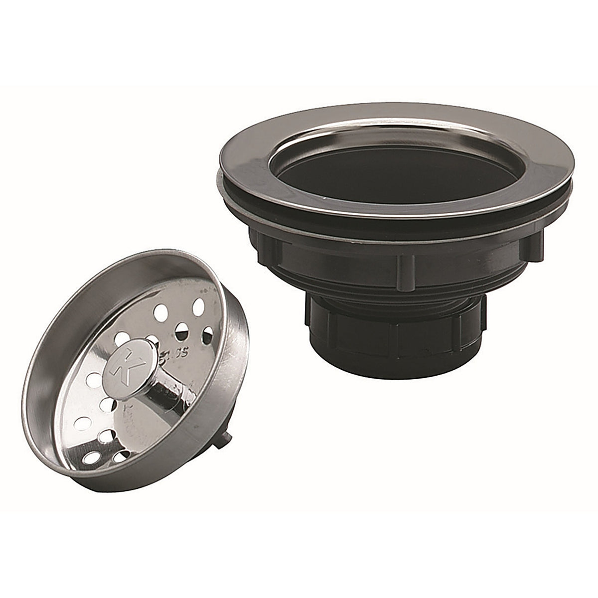 Plumb Pak PP66-5 Plastic/Stainless Steel Sink Strainer
