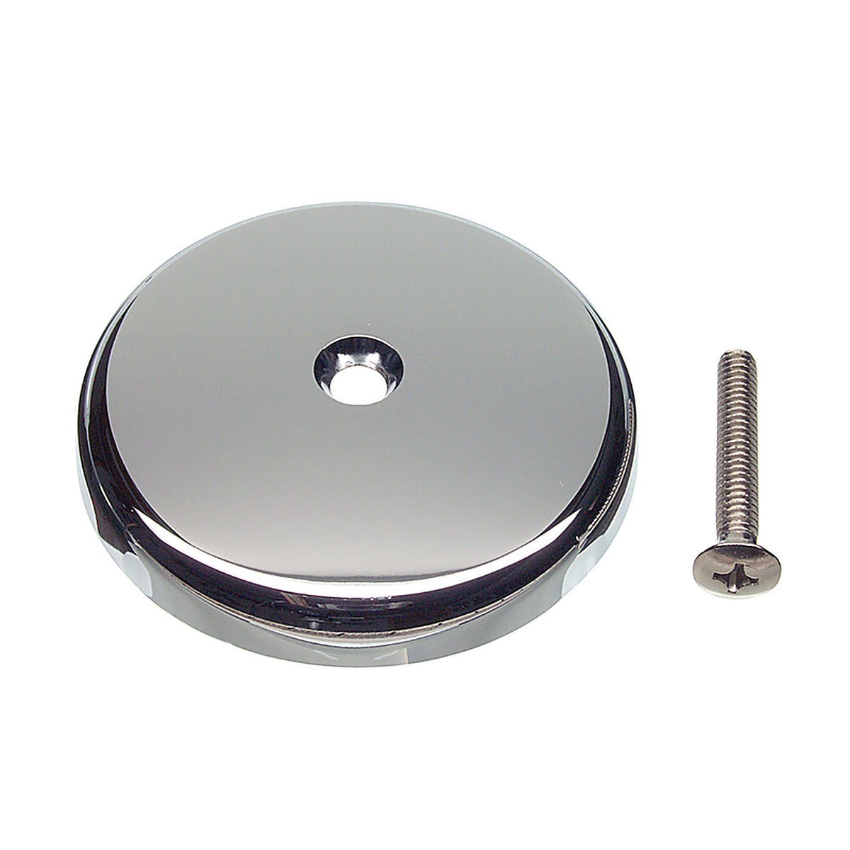 Danco - 9D00089052 - 2 In. D X 0.75 In. L Plastic Overflow Faceplate