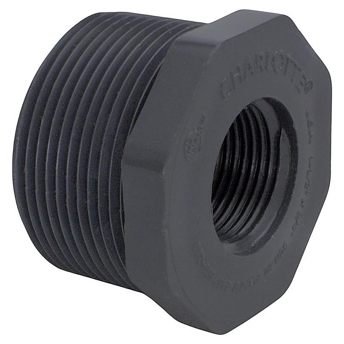 Charlotte Pipe PVC082001600 Schedule 80 3/4 in. 1/2 in. D PVC Bushing