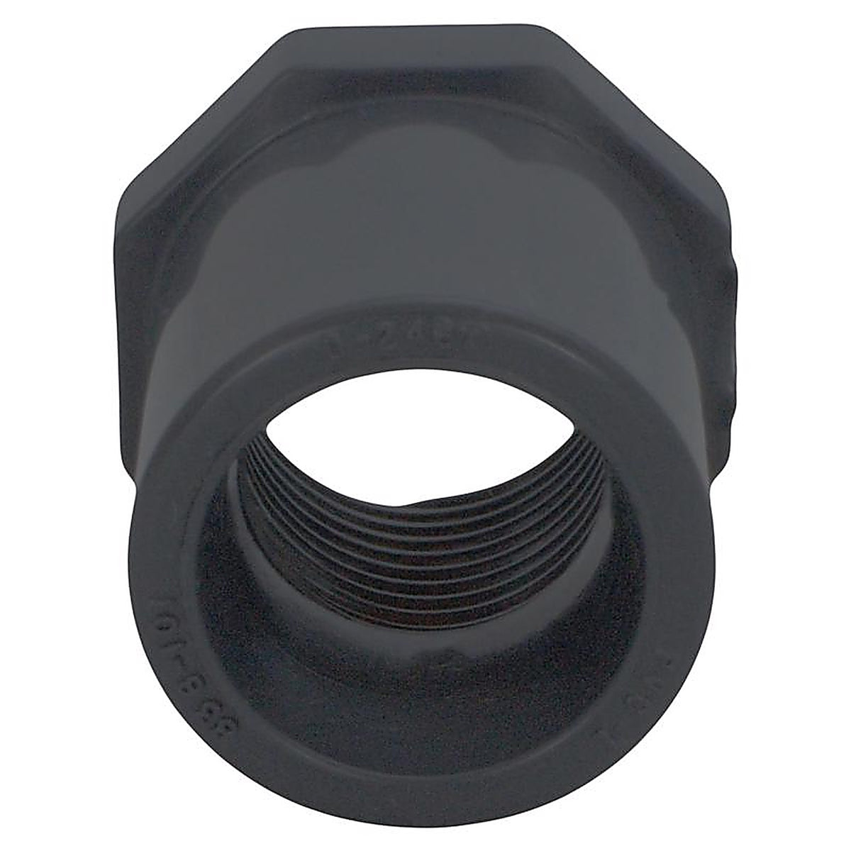 Charlotte Pipe PVC081081600 Schedule 80 3/4 in. Spigot x 1/2 in. Dia. FPT PVC Reducing Bushing